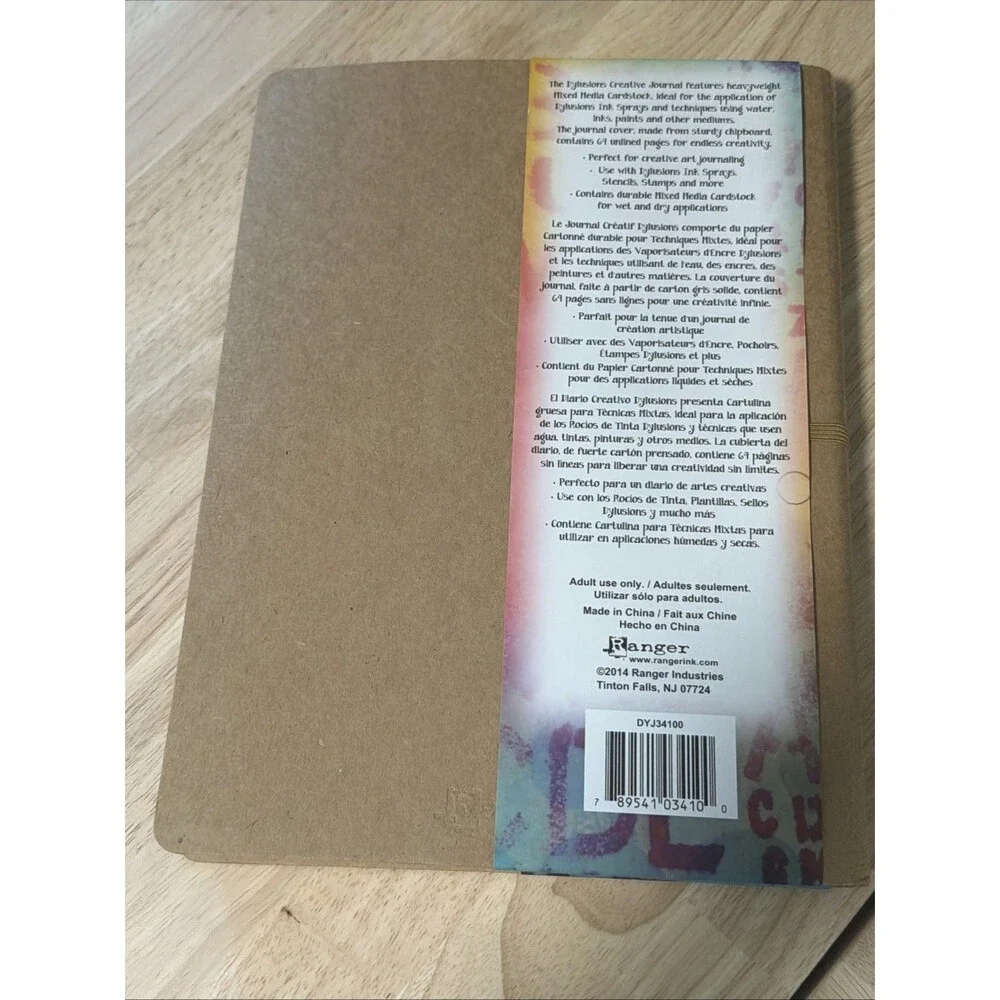 DYJ34100 Dylusions Dyan Reaveley's Creative Journal, 11.375 by 8.25-Inch junk